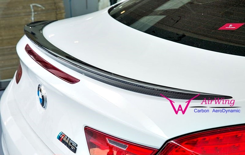 BMW F06 F13- Performance style carbon trunk spoiler 03